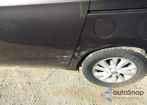 2016 Kia Sedona Lx из США, поврежденный, VIN KNDMB5C10G6082607